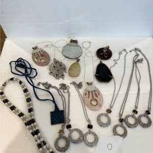 Elegant Silver and Pink Women's Jewelry Set